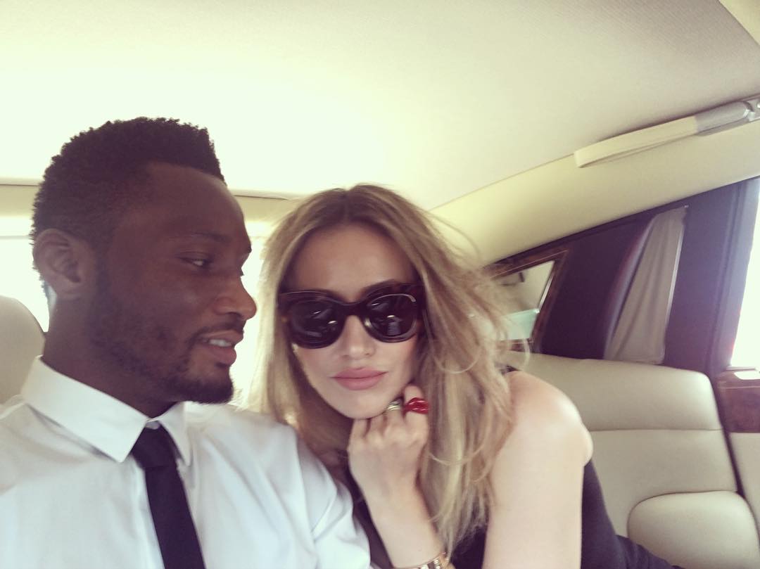 Mikel Obi's Wife, Olga, Celebrates Nigeria's Win Over Cameroon