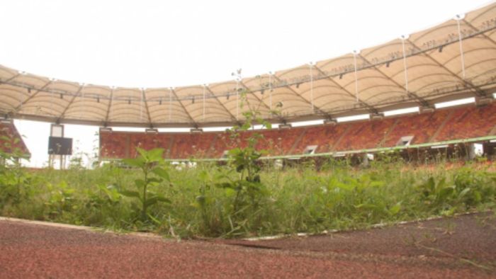 Too Bad!! Check Out The Terrible State Of National Stadium Abuja (See Photo)