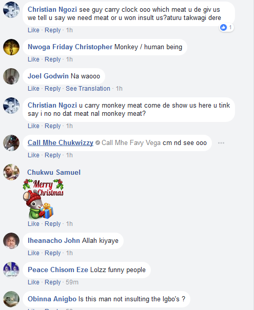 Man Kills Monkey Ahead Of Christmas Celebration, Gets Blasted By Online Users (Photo)