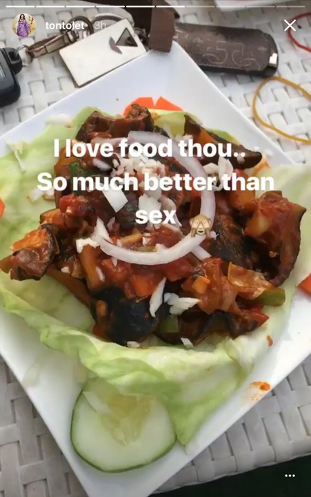 Tonto Dikeh Reveals What She Loves Better Than Sex