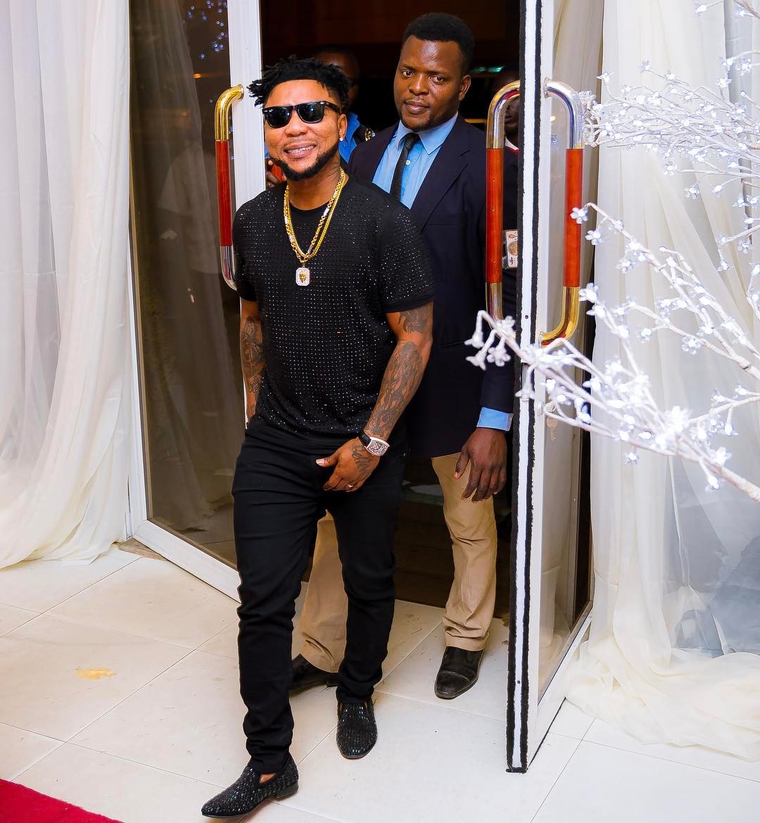 Oritse Femi And Wife, Nabila Fash, Share Cute Christmas Photos