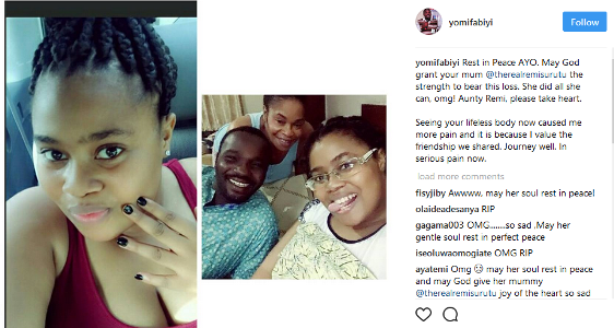 SAD!! Nollywood Actress, Remi Oshodi aka 'Remi Surutu' Loses Daughter (Photos)