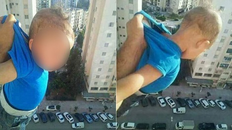 Algerian Man Dangled Baby From Tall Building For Facebook 'Likes