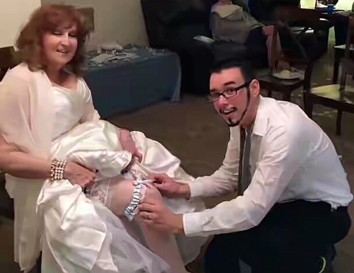 71-Year-Old Marries 17-Year Old Toyboy 3Weeks After Meeting Him At Her Son's Funeral
