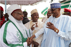 Photos: Buhari Arrives Daura For Sallah