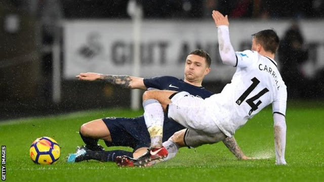 Premier League! Tottenham Beat Swansea 2-0 To Move Closer To Top Four