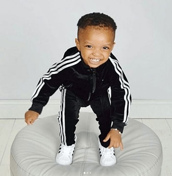 Wizkid's Second Son Clocks 2 Today [Photos]