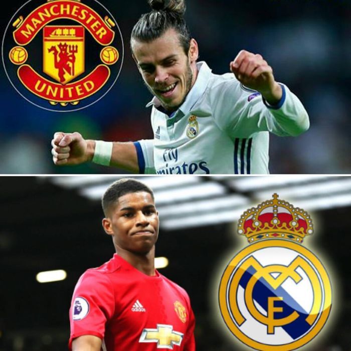 Wow!! Manchester United & Real Madrid Finally Agree To Swap Rashford For Bale - Is This A Good Deal?