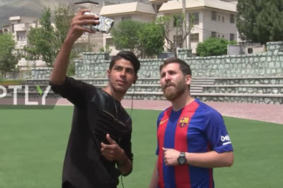 See Lionel Messi's 'Identical Twin' From Iran Whom Fans Are Going Crazy For (Photos)