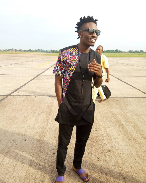 Efe Ejeba Arrives Warri For Homecoming; See How He Was Received (See Photos)