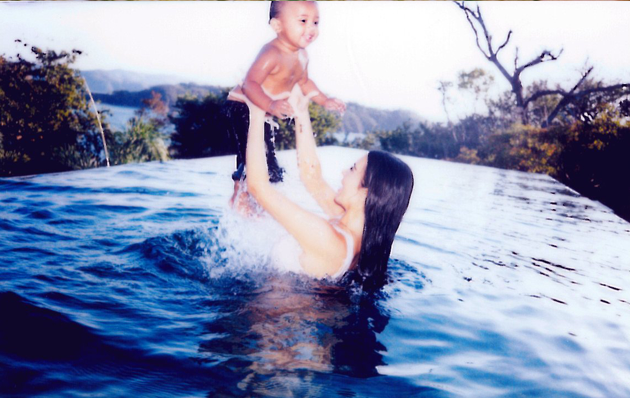 Beautiful New Photos of Kim Kardashian and Her Son, Saint West, Spending Quality Time Together