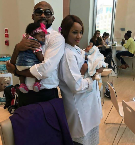 Banky W and Adesua Etomi already have a baby? Come And See This!