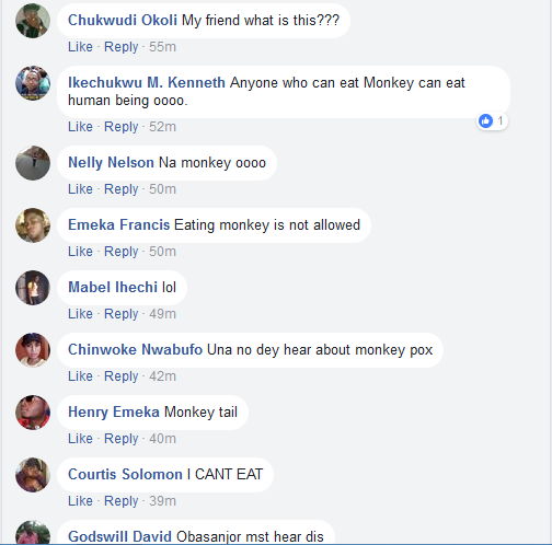 Man Kills Monkey Ahead Of Christmas Celebration, Gets Blasted By Online Users (Photo)