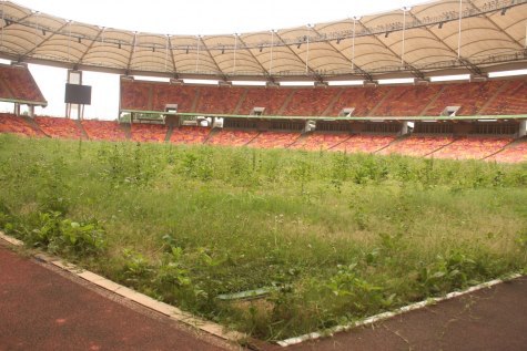 Too Bad!! Check Out The Terrible State Of National Stadium Abuja (See Photo)