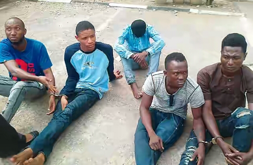 Pictured! Five 'businessmen' Who Gang-Rape Women For Blackmail Arrested