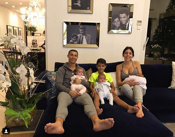 So Cute! Cristiano Ronaldo's Girlfriend Shares First Photo Of Newborn Daughter