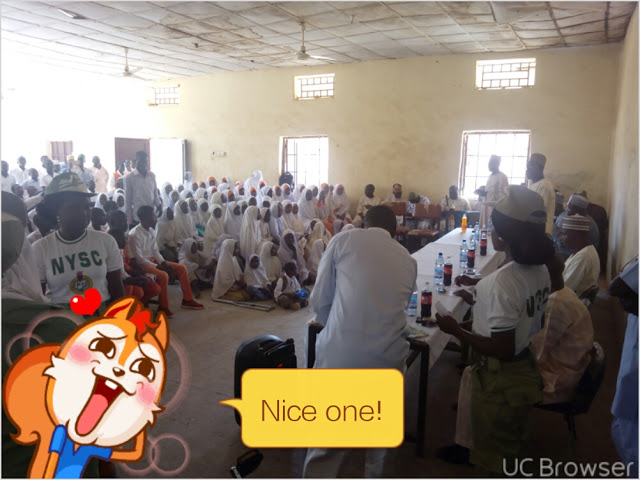 Serving Corps Member (Corper) Gives Out Multiple Wheelchairs To Challenged Students (Photos)