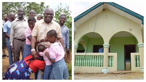 Primary School Best Graduating Student Gets New House As Gift In Rivers State (See Photos)