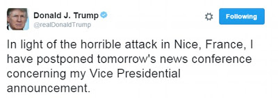 'This Is War' Trump Speaks On Nice Bastille Day Attack