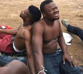 'Yahoo' Boys Caught With Girls Pants And Other Ritual Items In Delta State (Photos)