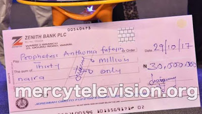 Prophet Fufeyin Gives N30M To His Wife As Birthday Gift