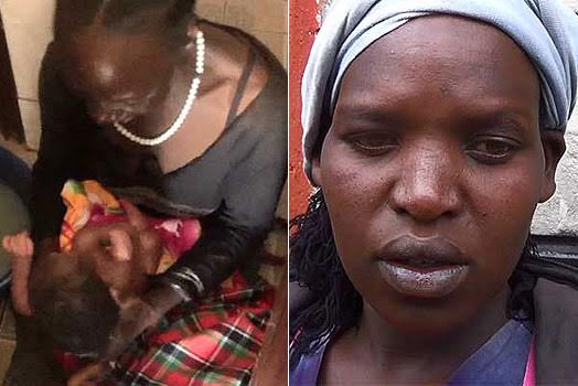 This Heartless Mom Dumps Her Newborn Baby In A Pit Latrine Just Minutes After She Had The Child ( Photos )