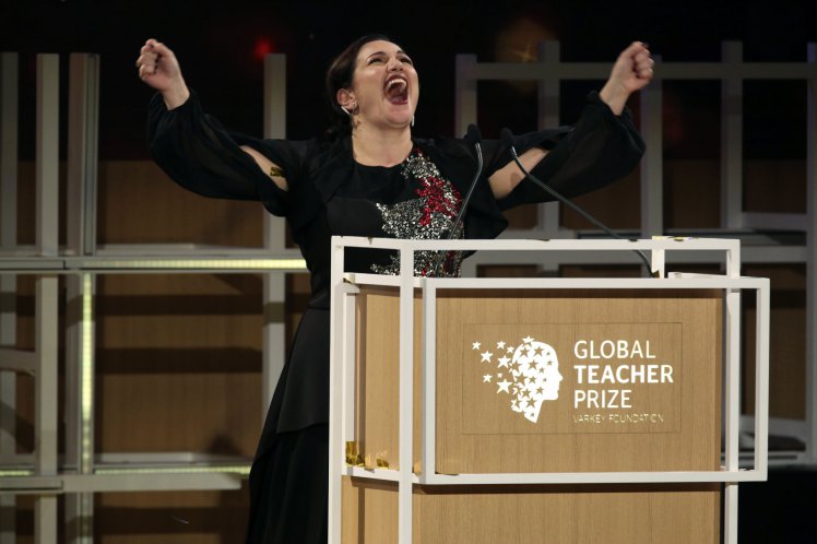 World's Best Teacher, Wins $1m (Photos)