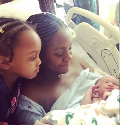 Peter Okoye And His Wife, Lola Celebrates The Birth Of His Niece (Photos)