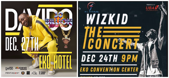 6 Clear Similarities Between Wizkid and Davido's Concerts