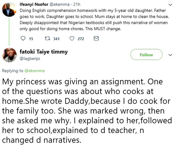 Na Wa O!! Angry Nigerian Dad Follows Daughter To School To Challenge Teacher For Failing Her