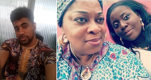 Ex #BBNaija Housemate Thin Tall Tony Shares Photo Of His Wife And Mother To Celebrate Mother's Day