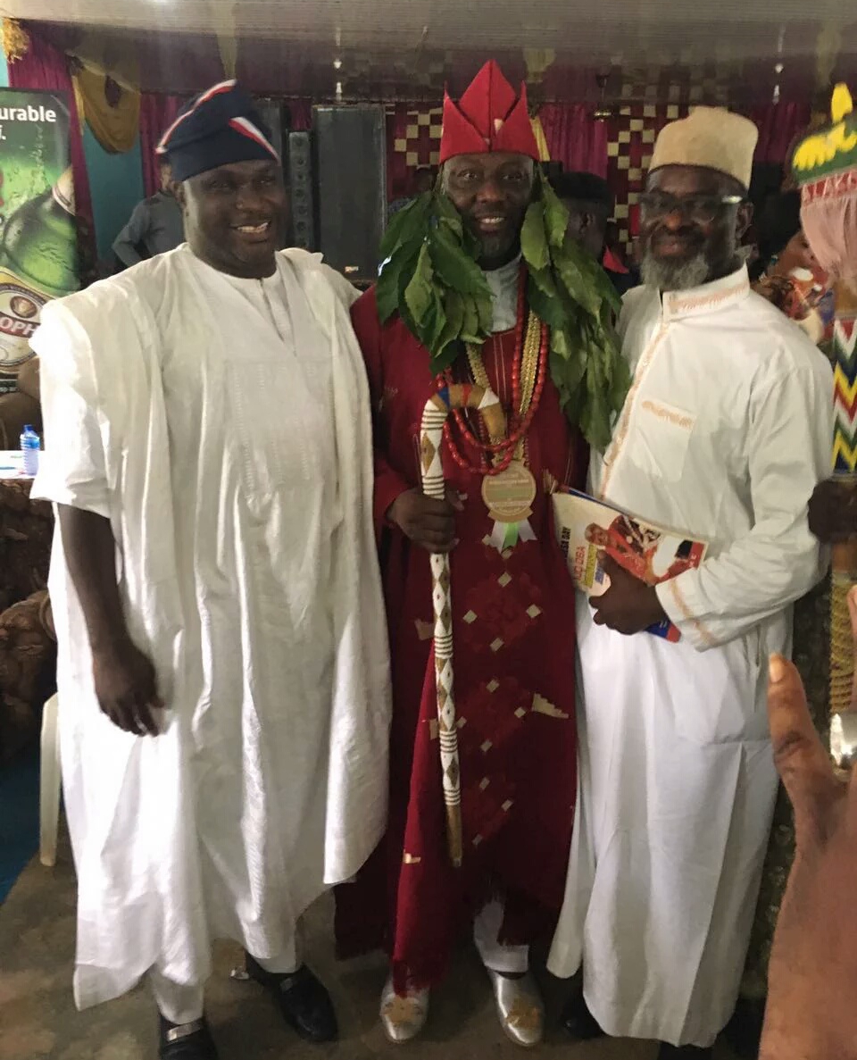 Photos: Dino Melaye Becomes 'Agba Akin' Of Ijesha Land