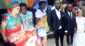 Photos: Warri Musician Ties The Knot With White Fiancee
