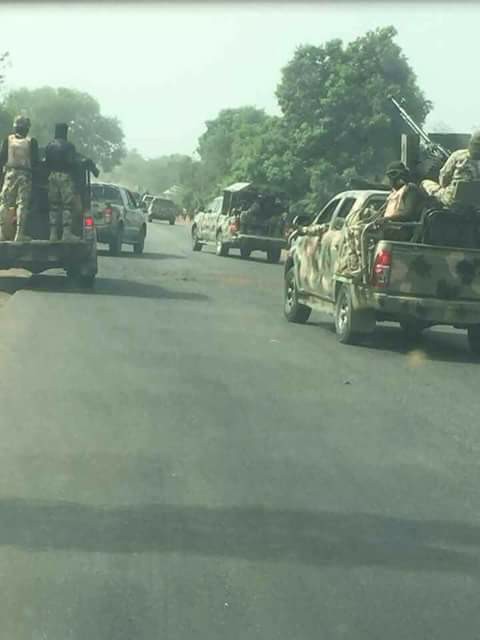Soldiers Storm Gboko In Benue State After Killing Of Fulani Men (Photos)