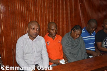 PHOTOS Of Evans & His Gang In Court Today