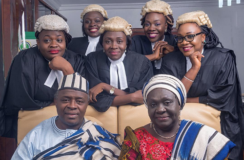 Meet The Nigerian Family With Five Girls & They Are All Lawyers