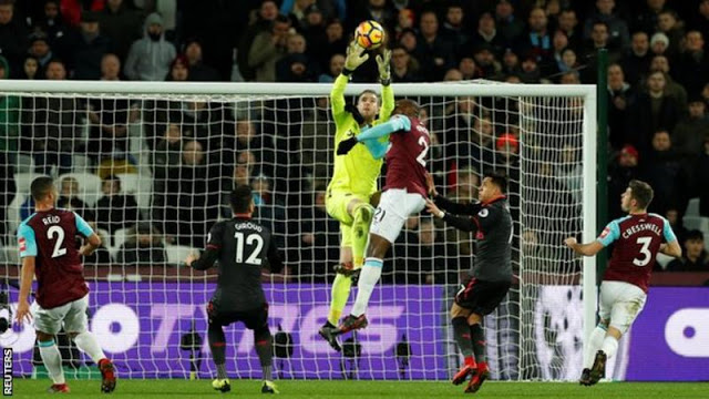 Arsenal Drop To 7th After Frustrating 0-0 Draw Against West Ham