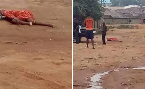 SEE The Photo Of The Female Preacher Moments After She Was Murdered