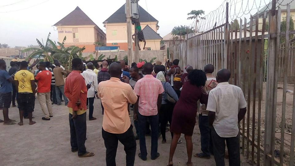 Man Electrocuted While Trying To Steal From Transformer In Kaduna (Photos)