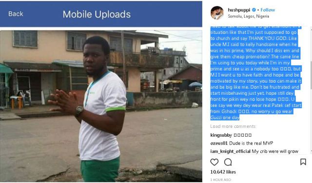 Hushpuppi Blasts Rapper MI, Says You Too Can Make It Like Me