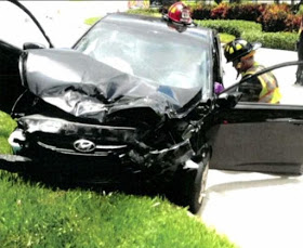 First Video Of Venus Williams' Car Crash Emerge