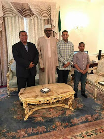 OPEC Secretary-General & Family Visit President Buhari In London [Photos]