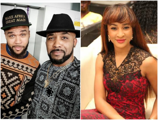 See Adesua Etomi's Reaction When She Saw Her Husband And Crush Together In One Photo