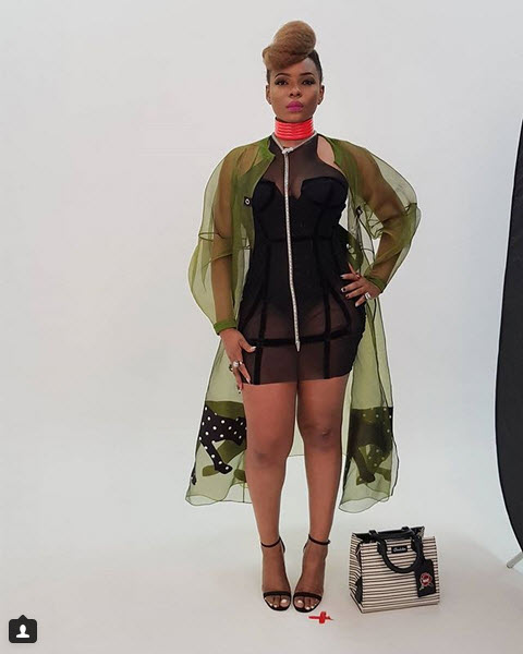 Hit Or Miss? Yemi Alade Stun In See-through Outfit (Photo)