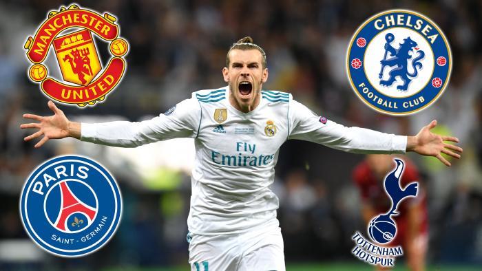 Gareth Bale: How Man United, Chelsea, Tottenham and PSG could line up if they sign Real Madrid star