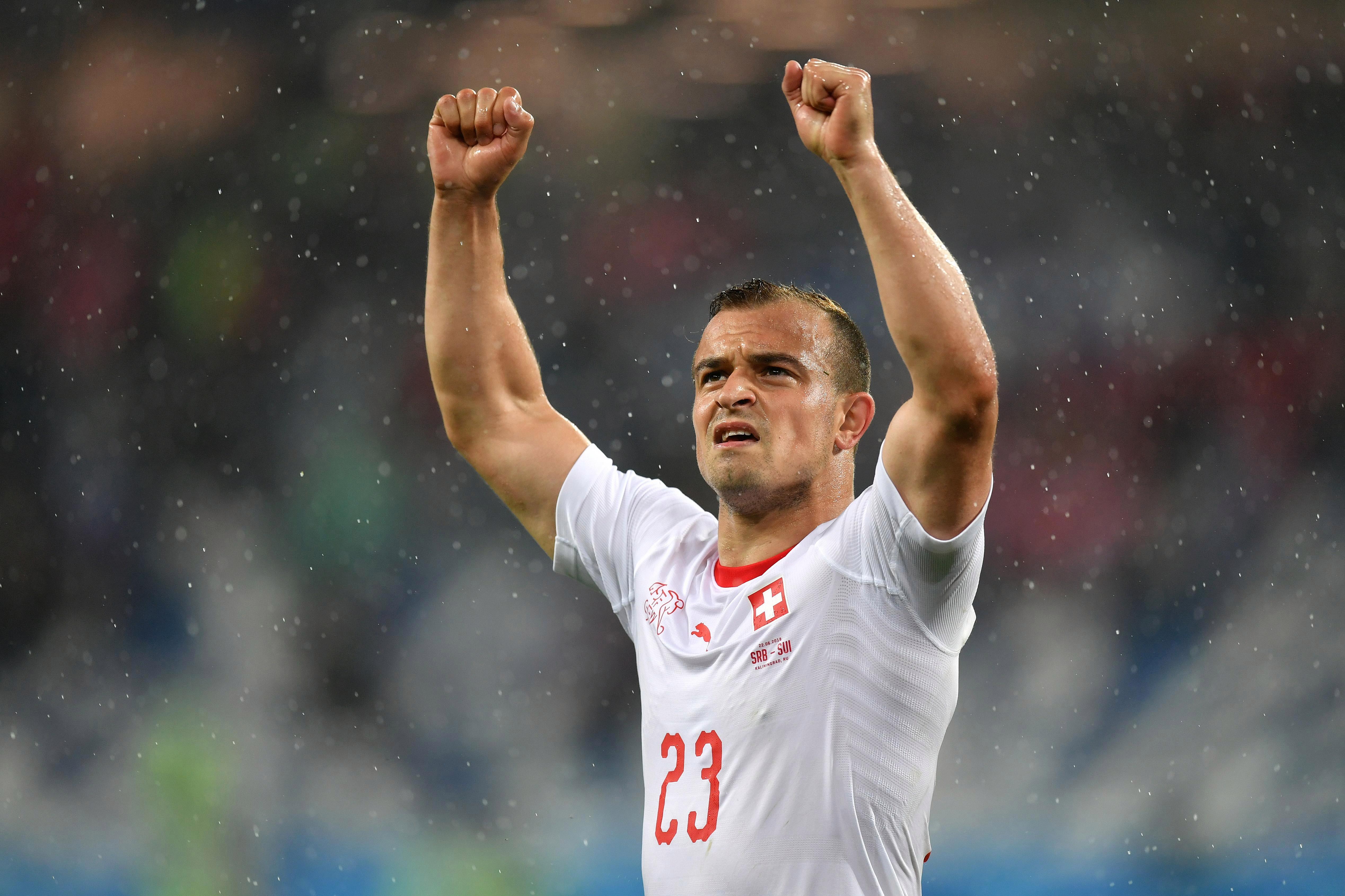 Liverpool sign Shaqiri from Stoke in £13m deal