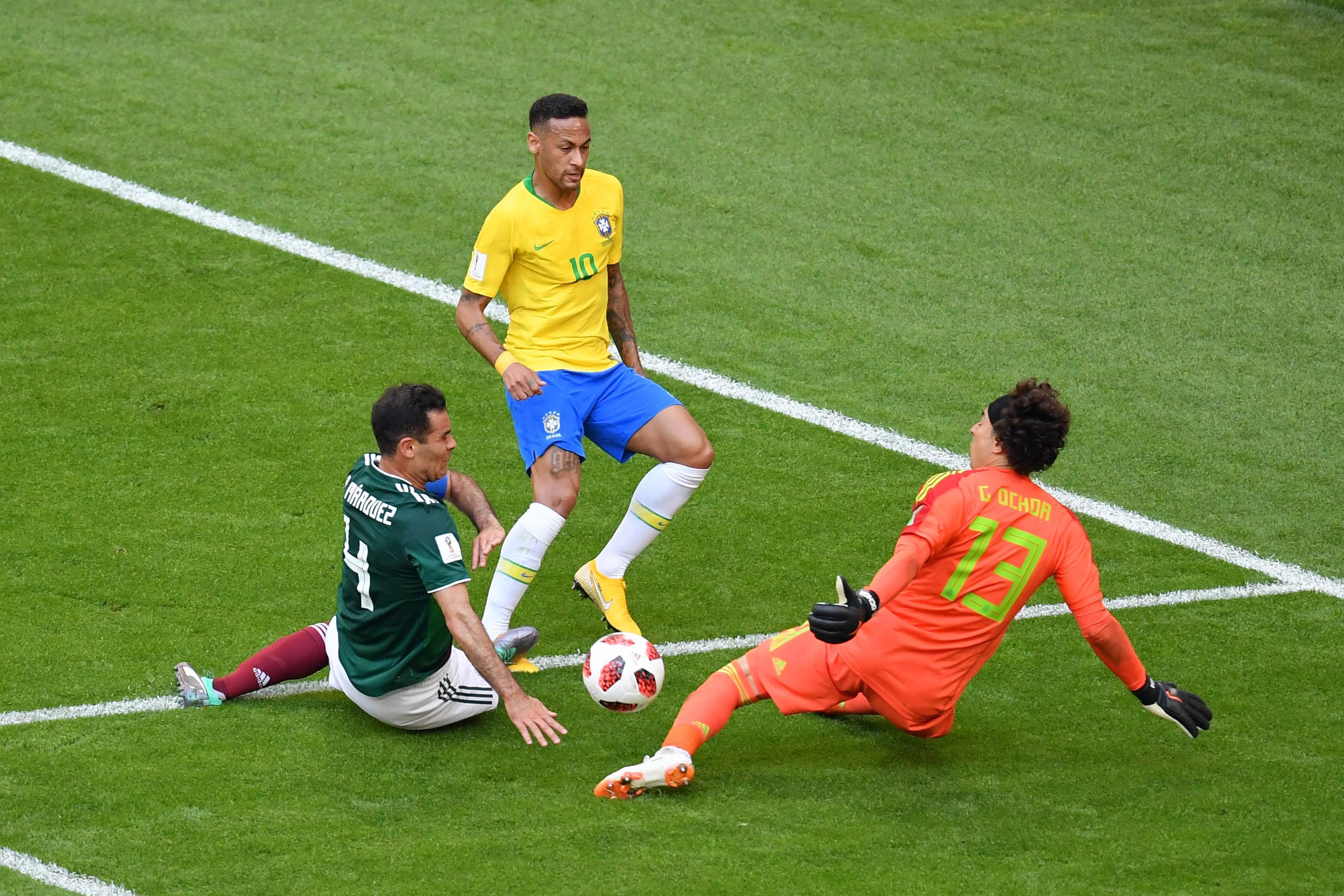 Brazil 2-0 Mexico: Talisman Neymar propels Selecao to World Cup quarter-final