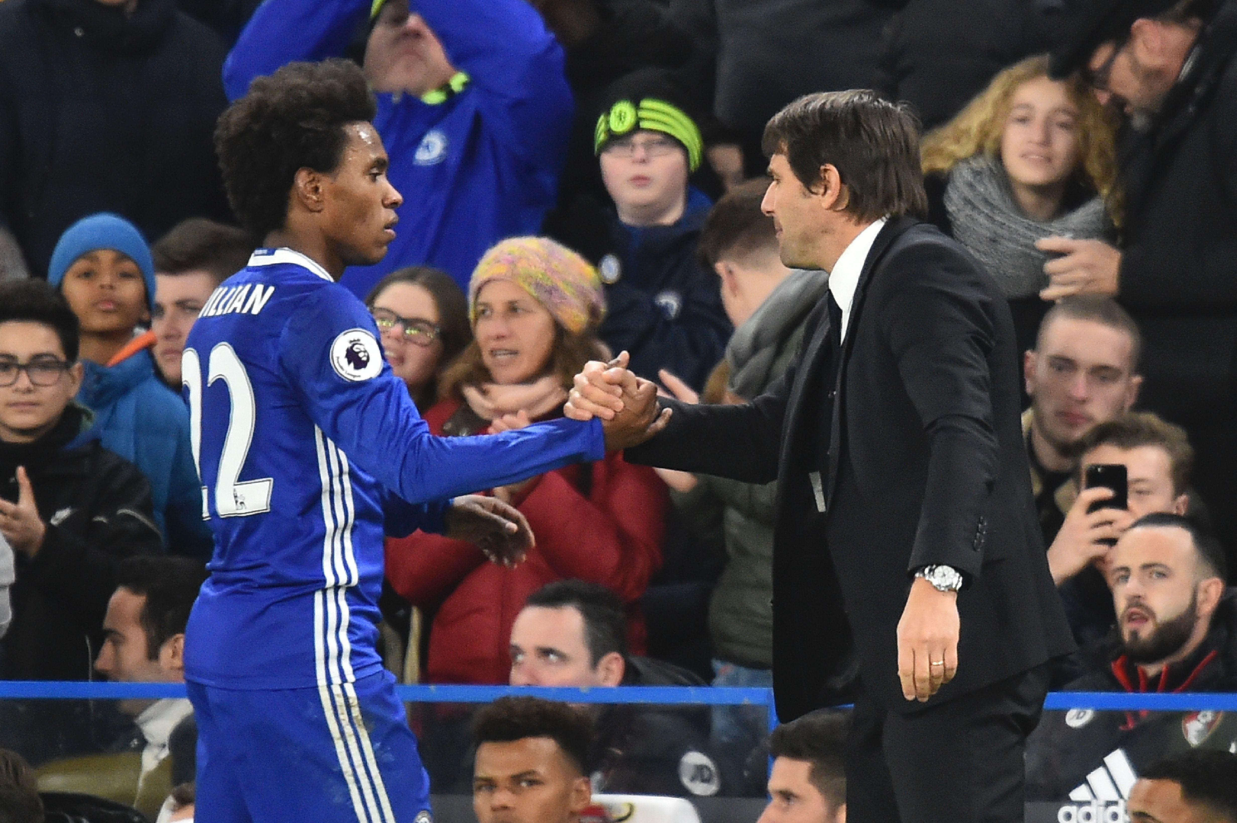 Chelsea winger Willian says Conte was 'difficult to work with' and explains why he covered his face with emojis in FA Cup post