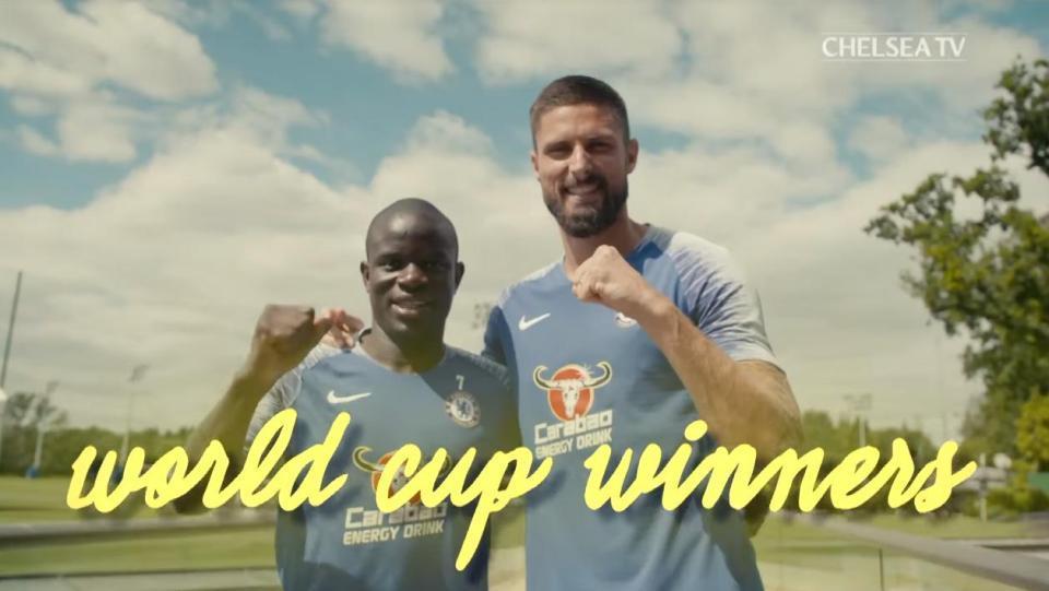 Olivier Giroud confirms N'Golo Kante was too shy to ask to hold the World Cup trophy after France beat Croatia