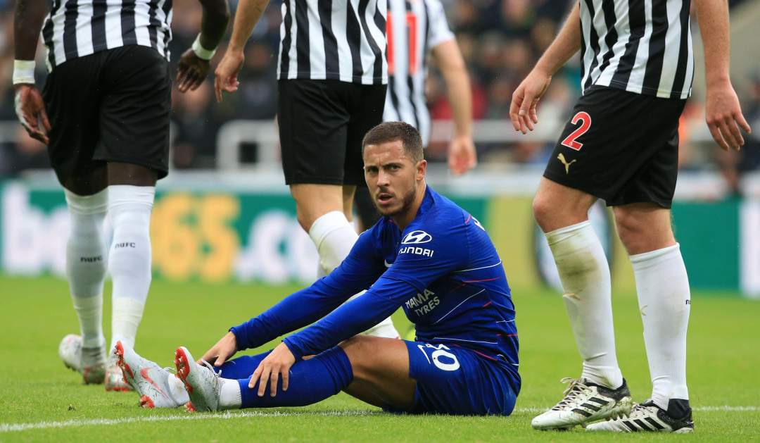 'They're trying to kill Eden Hazard' - Chelsea fans bemoan Newcastle's roughing up of star player